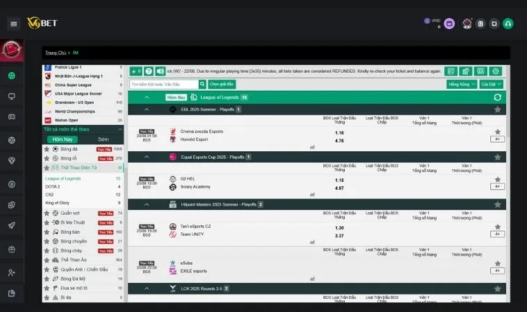 Cách Chơi Thể Thao Điện Tử Tại V9Bet Hiểu Rõ Luật Chơi Và Kèo 2 Bảng kèo cá cược Thể Thao Điện Tử Tại V9Bet
