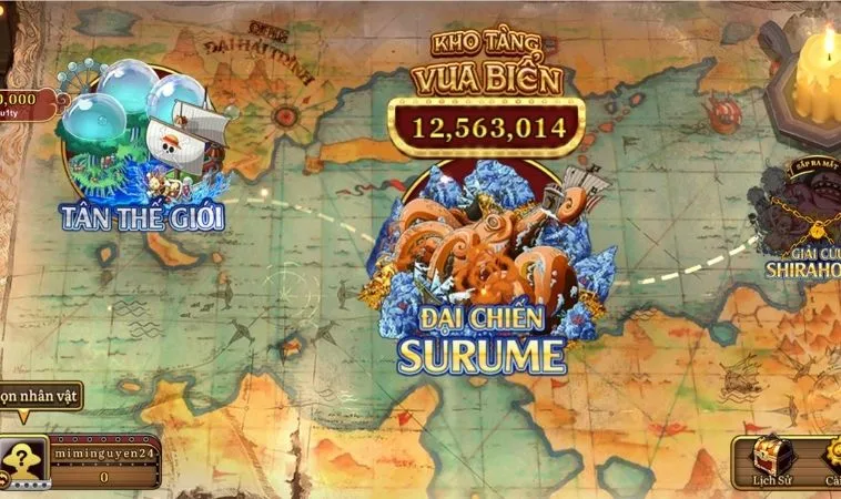 Cách Chơi Bắn Cá Đại Hải Trình Tại V9Bet Hiệu Quả Nhất 2 Bản đồ trong game Bắn Cá Đại Hải Trình Tại V9Bet