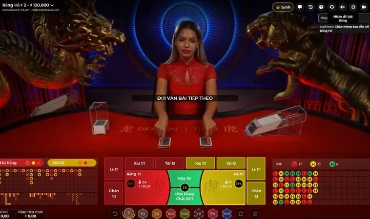 Bàn cược Dragon Tiger Tại V9Bet