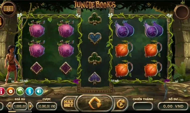 Trò Chơi Nổ Hũ Rừng Xanh V9Bet Trải Nghiệm Thắng Lớn Sôi Động 2 Giao diện chơi Nổ Hũ Rừng Xanh V9Bet