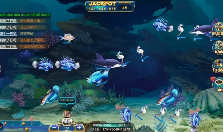 Cách Chơi Vua Bắn Cá Tại V9Bet Với Chiến Lược Chi Tiết 2 Giao diện chơi Vua Bắn Cá Tại V9Bet